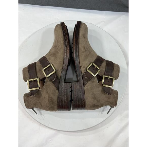 BOC Born Concept Sophie Ankle Boots Booties Women Size 8.5 Brown Taupe Comfort - Picture 8 of 15